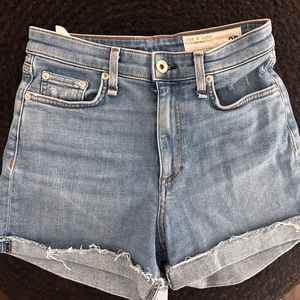 Rag and Bine denim shorts